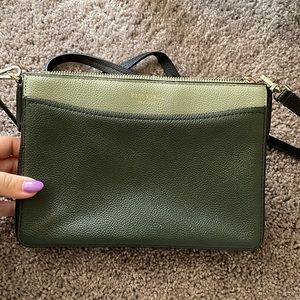 NWOT Kate Spade Green Crossbody
